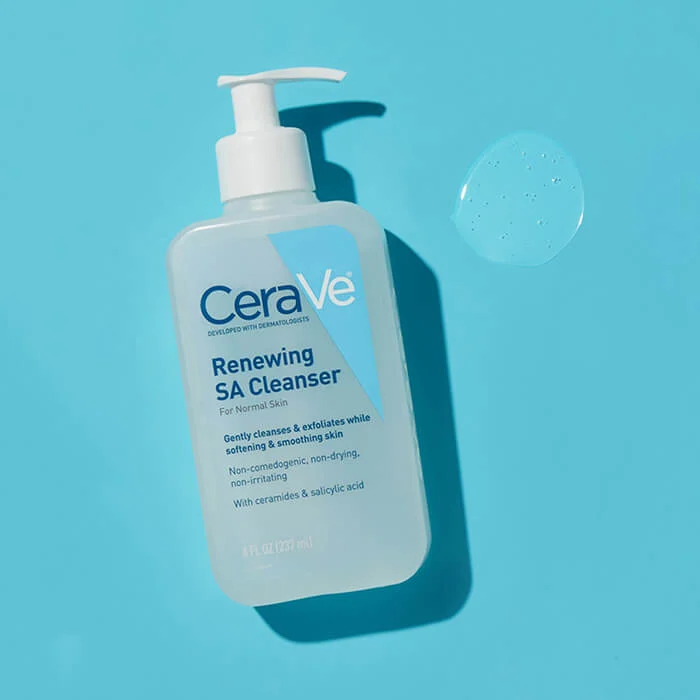 Cerave Renewing SA (Salicylic Acid) Cleanser For Dry, Rough, Bumpy Skin