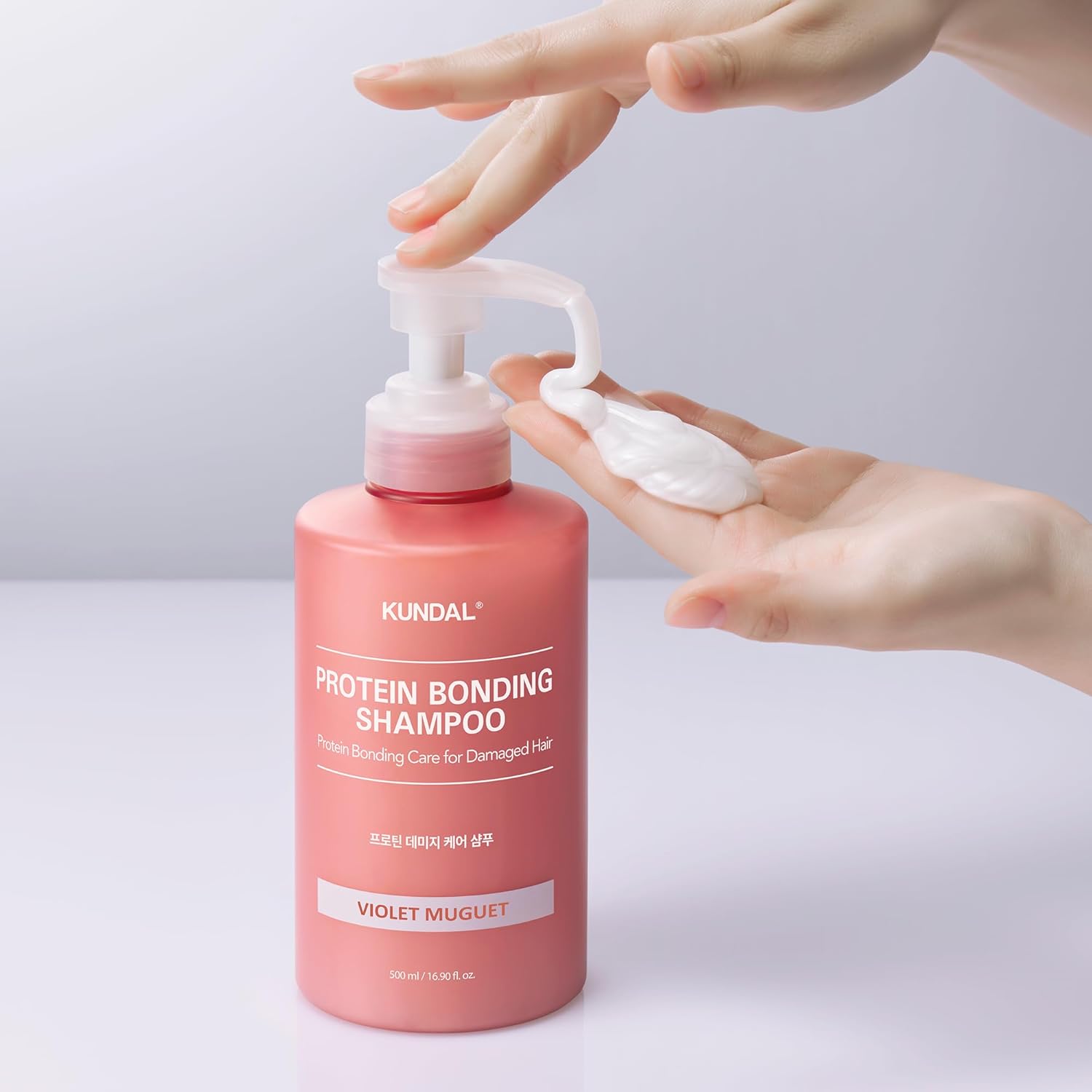KUNDAL Protein Bonding Shampoo, Violet Muguet