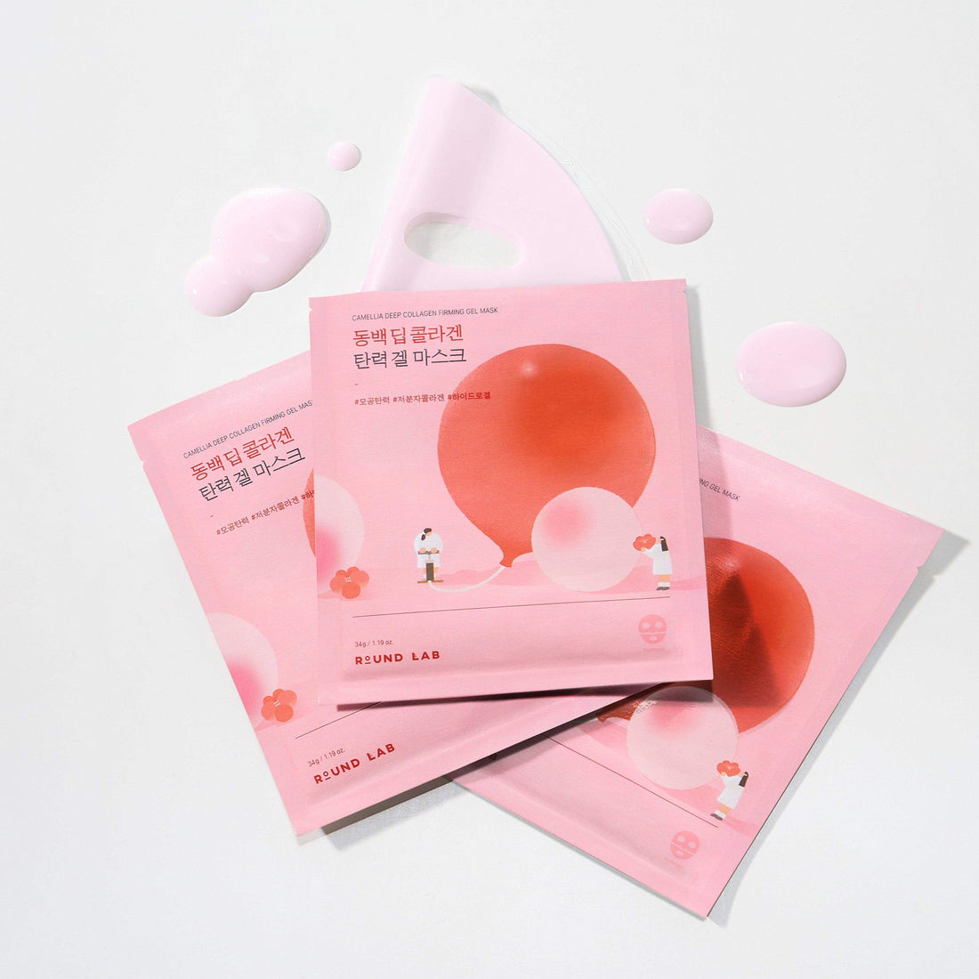 ROUND LAB Camellia Deep Collagen Gel Mask
