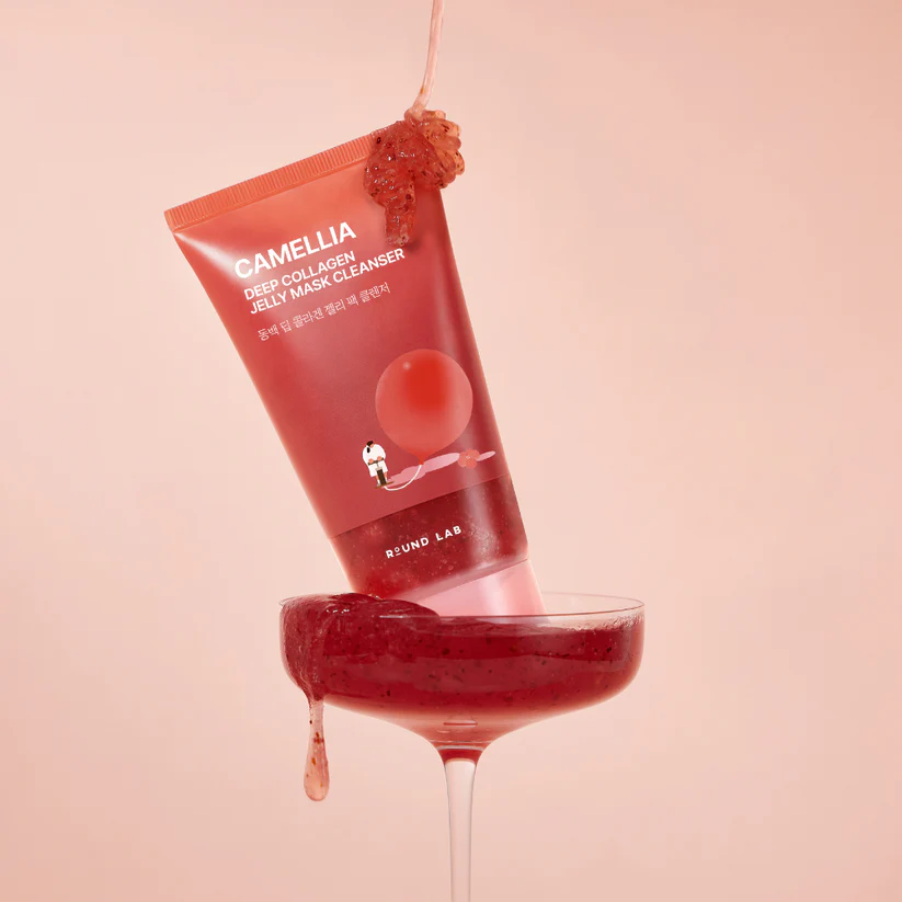 ROUND LAB Camellia Deep Collagen Jelly Mask Cleanser