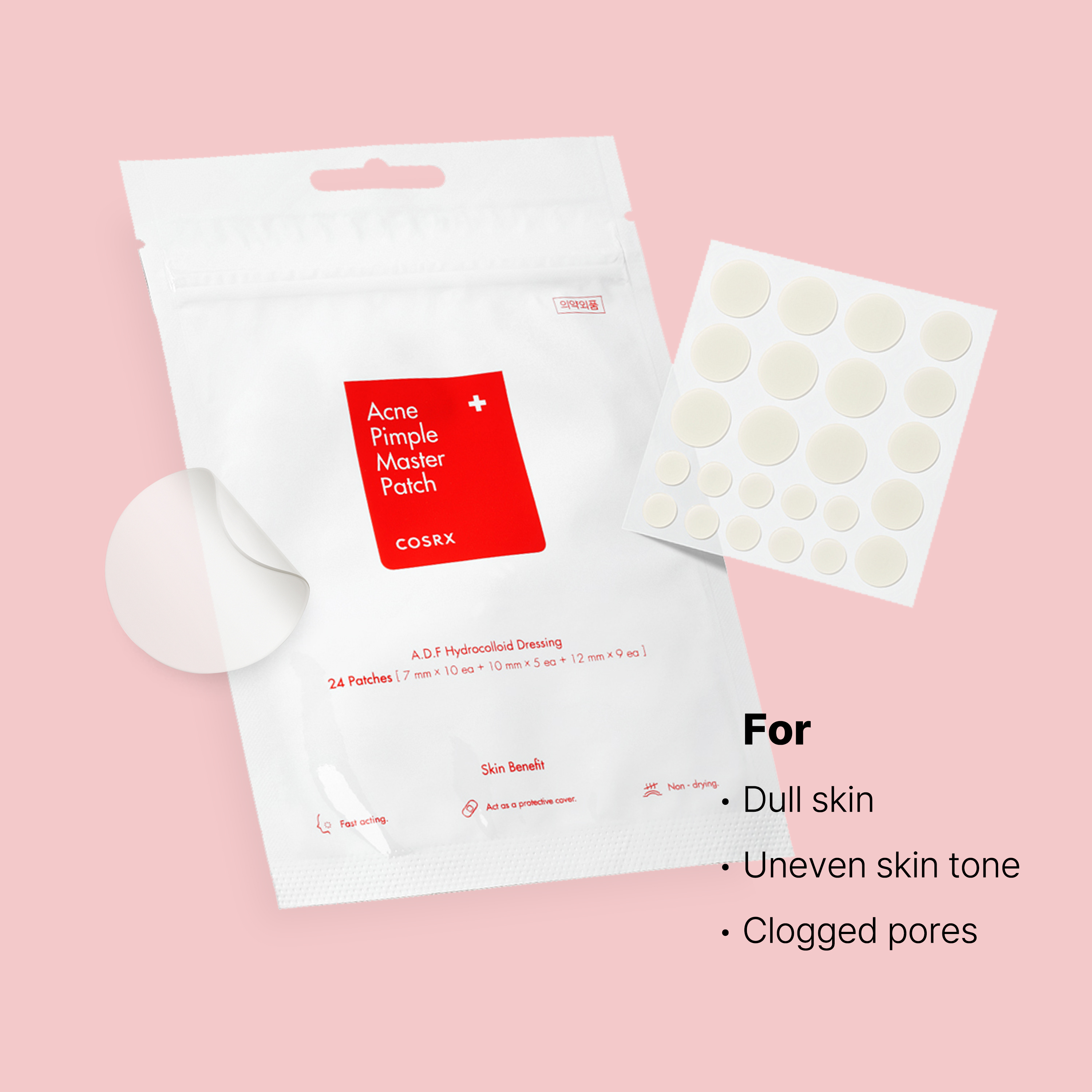 Cosrx Acne Pimple Patch Absorbing Hydrocolloid