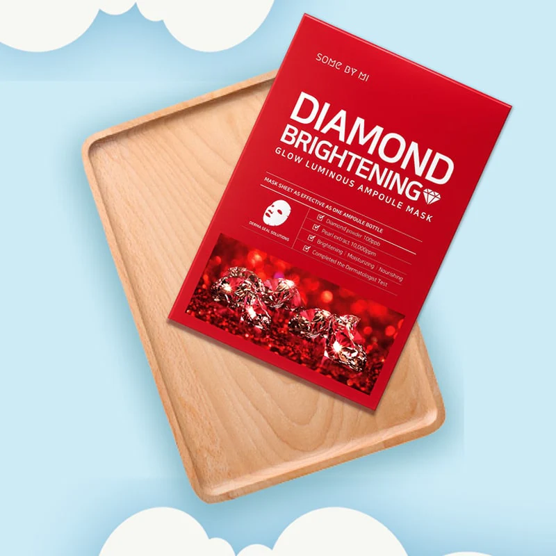 SOME BY MI Diamond Brightening Glow Luminous Ampoule Mask