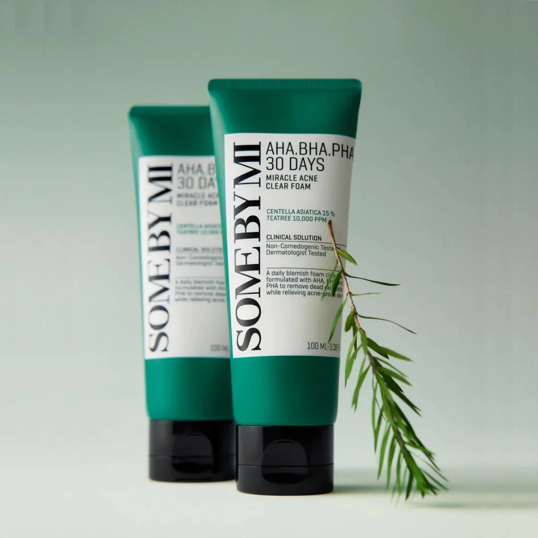 SOME BY MI AHA BHA PHA 30 days Miracle Acne Clear Foam