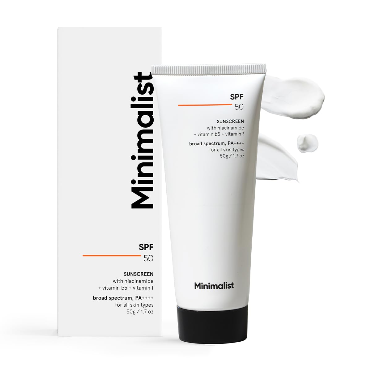 Minimalist SPF 50 Lightweight Multi-Vitamins B5 + A