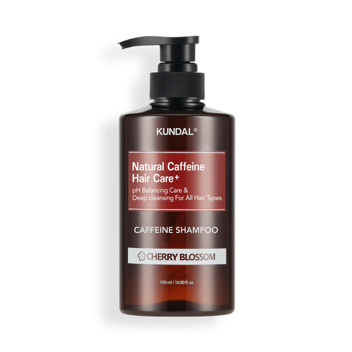KUNDAL Cherry Blossom Caffeine Shampoo